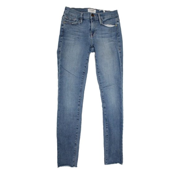 Frame Denim Jeans Frame Denim Jeans Le Skinny De Jeanne Medium Blue